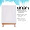 U.S. Art Supply 10.5&#x22; Small Tabletop Display Stand A-Frame Artist Easel - Beechwood Tripod, Kids Student Classroom School Painting Party Table Desktop Easel - Portable Canvas Photo Picture Sign Holder, 1-Pack